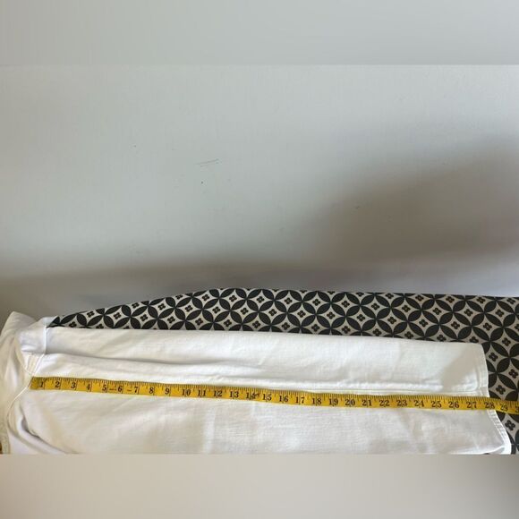 Madewell Stovepipe white Jeans  nwt size 33 - Picture 10 of 10